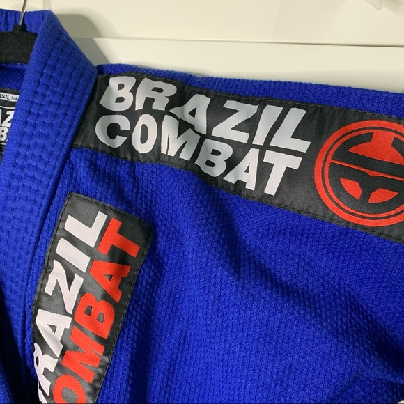 Kids’ Brazil Combat Gi/ Kimono Set - Picture 4 of 16